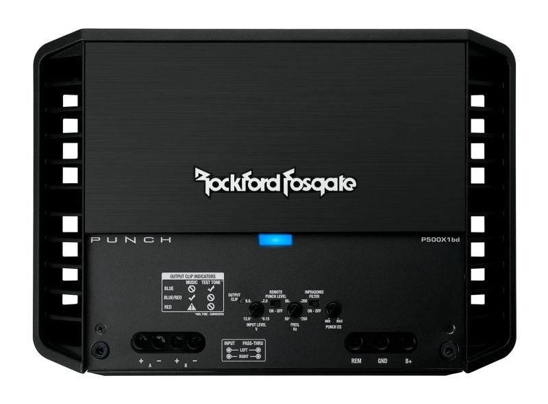 Rockfort Fosgate/Rockfort Fosgate subwoofer versterker P500X1BD  4